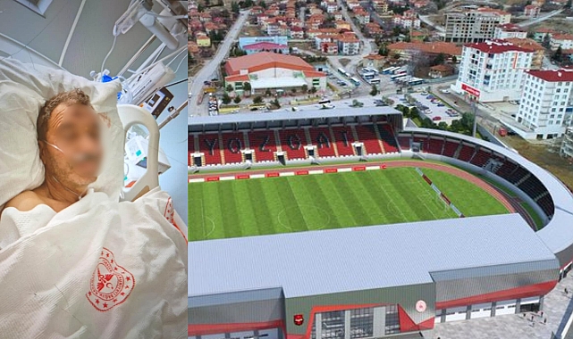 YOZGAT STADYUMU’NDA FECİ KAZA