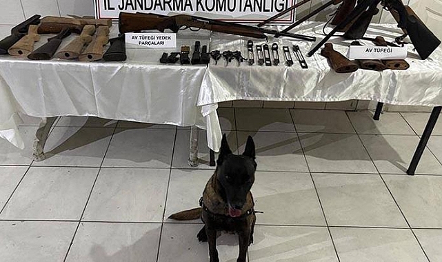 Jandarmadan kaçak silah atölyesine operasyon
