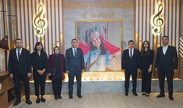 Şehit öğretmen Aybüke Yalçın, adının verildiği okulda anıldı
