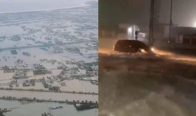 Tayvan'da Fung-wong Tayfunu nedeniyle 8 bin 300’den fazla kişi tahliye edildi