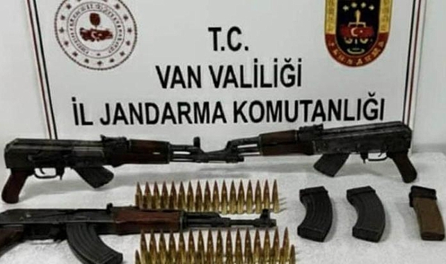 Van'da silah kaçakçılığı operasyonu; 2 gözaltı