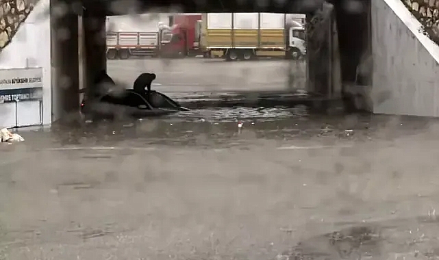 Antalya ve çevresinde yağış etkili oldu