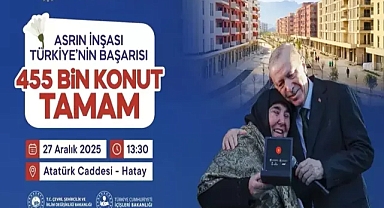Bakan Kurum; 'Asrın İnşası: 455 Bin Konut projesinin tanıtımını paylaştı