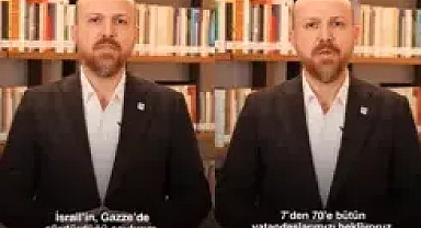 Bilal Erdoğan'dan 1 Ocak 