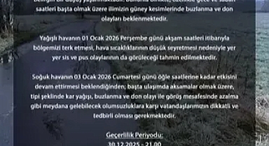 Bursa Valiliğinde uyarı: 