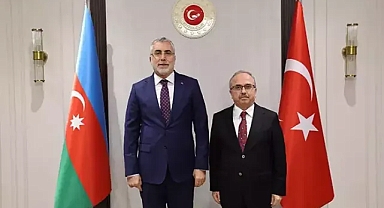Çalışma Ve Sosyal Güvenlik Bakanı Vedat Işıkhan,Türkiye'nin Bakü Büyükelçiliğine Ziyarette Bulundu
