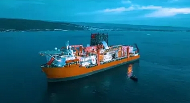 Ulaşımı sağlayan enerji filomuzun 6'ncı gemisi Türkiye'de