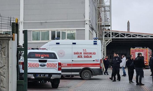 Şekerleme fabrikasında buhar kazanında patlama: 1 yaralı