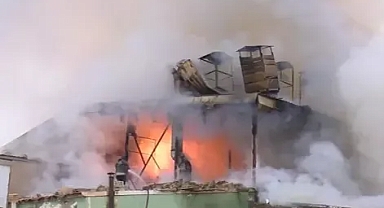 Erzurum'da iş yerinde patlama