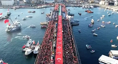 Bakan Tunç Gazze Yürüyüşünde: 