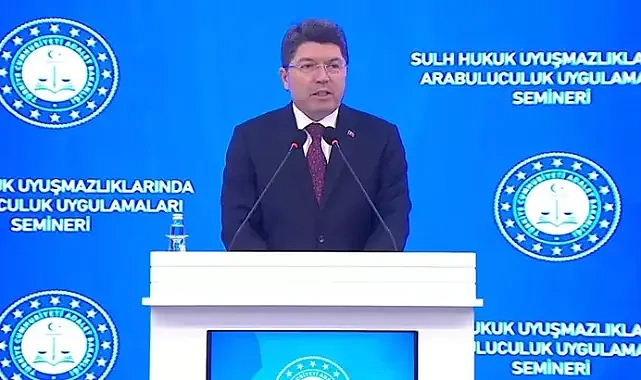 Bakan Tunç: Sulh Hukuk Mahkemelerinde 1 milyon 240 bin dosya karara bağlandı