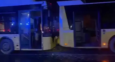 Başakşehir'de zincirleme kaza.