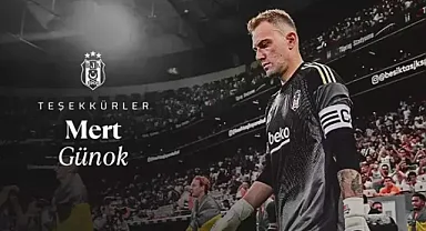 Beşiktaş, Mert Günok'la yollarını ayırdığını duyurdu