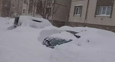 Bitlis'te kar yağışı sebebiyle buzul çağı yaşanıyor, 335 köy yolu kapandı