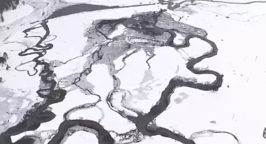 Bolu Aladağ'ın doğal güzelliği dron ile görüntülendi.