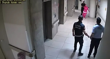 Hastanede eşini vurdu.