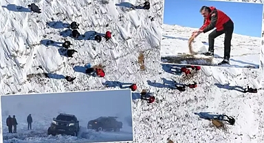 Hem doğaya yem bıraktılar,hem raftig yaparak eğlendiler