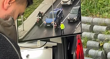 İstanbul avcılar da dron ile trafik kontrolü