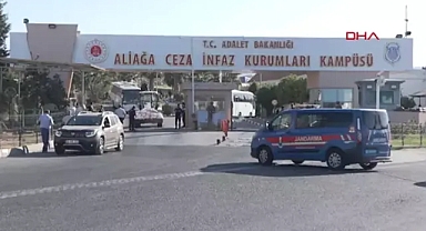 İzmir cezaevi'nde hükümlü saldırısı.