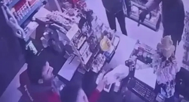 Konya'da benzin istasyonu soyan 3 kişi yakalandı, o anlar kameraya yansıdı