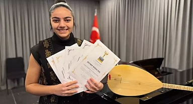 Liseli Zeynep uluslararası müzik yarışmasından toplam 9 ödül aldı.