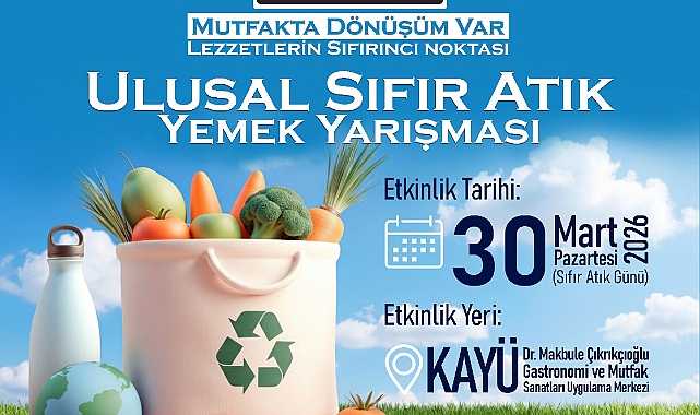 Talas Belediyesinden Üniversitelilere Sıfır Atık Yarışması