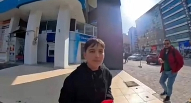 14 yaşındaki Dursun Berk'in Türk bayrağına saygısı duygulandırdı