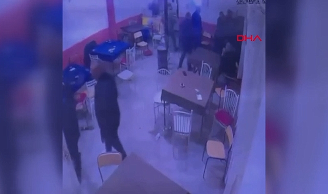 ankara da bir Kahvehanede pompalı tüfekli saldırısı