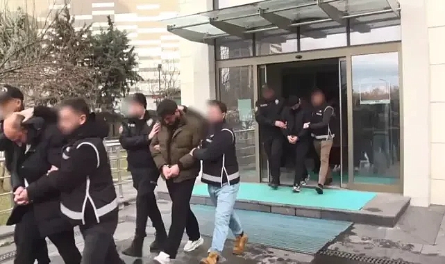 Ankara'da suç örgütü operasyonu'nda 23 kişi tutuklandı
