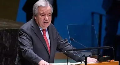 Antonio Guterres , İsrail'i kınadı