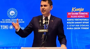 Bakan Kurum'dan, Özgür Özel' dikkat çeken şapka göndermesi