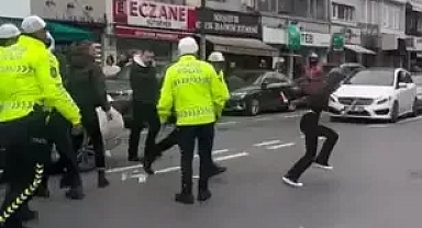 Bebek'te hareketli olaylar dans eden kadın hastaneye yatırıldı