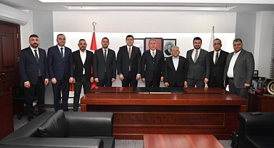 Cumhur ittifakı temsilcileri AK Parti İl Başkanlığı'nda buluştu