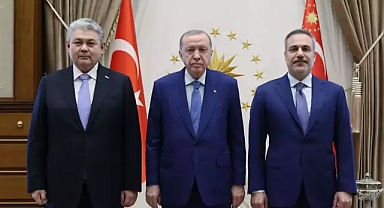 Cumhurbaşkanı Erdoğan, Kazakistan Dışileri Bakanı ile görüştü
