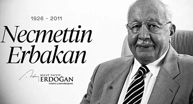 Cumhurbaşkanından Erbakan'a Saygı