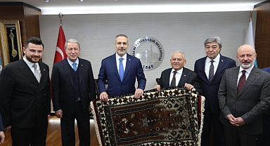 Dışişleri Bakanı Fidan'dan Başkan Büyükkılıç'a ziyaret