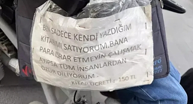 Engeli değil, iradesi konuştu: sadece sol eli ile 3 kitap yazdı