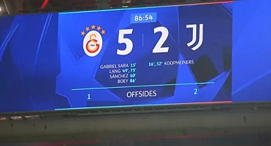 Galatasaray'dan tarihi tur maçı; Juventus'a 3'üncü mağlubiyetini yaşattı