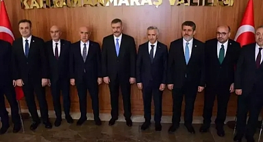 İçişleri Bakanı , Kahramanmaraş'ta ziyarette 