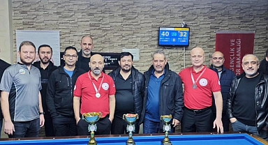 Kayseri’de 3 Bant Bilardo İl Şampiyonası tamamlandı