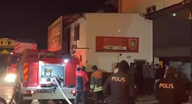 Kayseri'de hayvansal yan ürünler tesisinde yangın