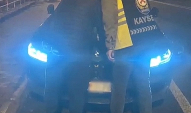 Kayseri’de son 1 haftada 1609 sürücüye işlem
