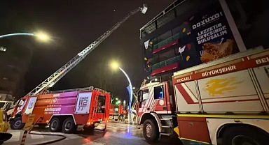 Kocaeli'nin İzmit ilçesinde korkutan yangın