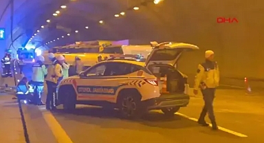 Kuzey Marmara Otoyolu'nda trafik yoğunluğu oluştu 