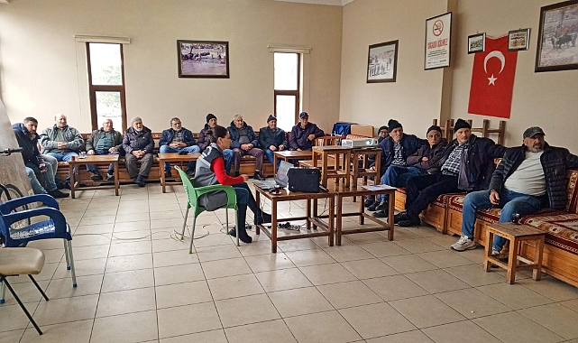 Talas'ta Çiftçiye Eğitimler Sürüyor