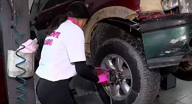  pembe eldivenli' usta tamirhane açmak istiyorum dedi