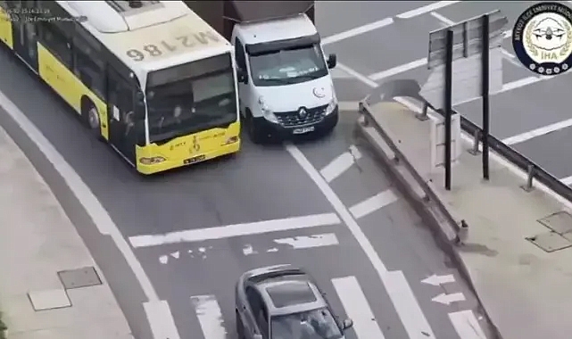 Trafikte Havadan Kontrol