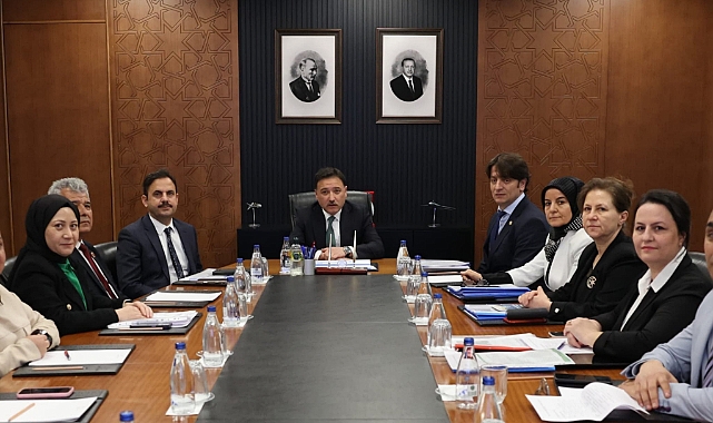 Vali Gökmen Çiçek Başkanlığında değerlendirme toplantısı