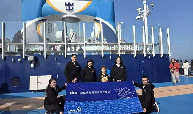 Çocuk Lösemiyi yenen 3 çoçuk Çin ve Güney Kore'yi gezdil