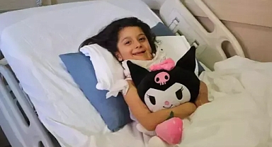 5 yaşında ki Gülşah artık annesini öpebiliyor